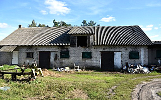 Gospodarstwo grozy w gminie Rozogi
